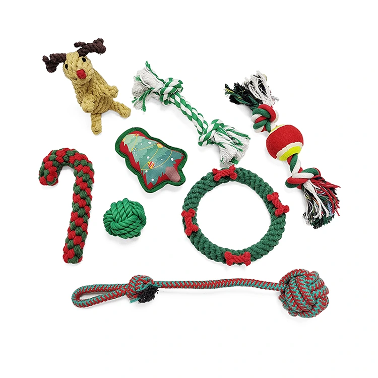 8pcs Doggy Chew Toys