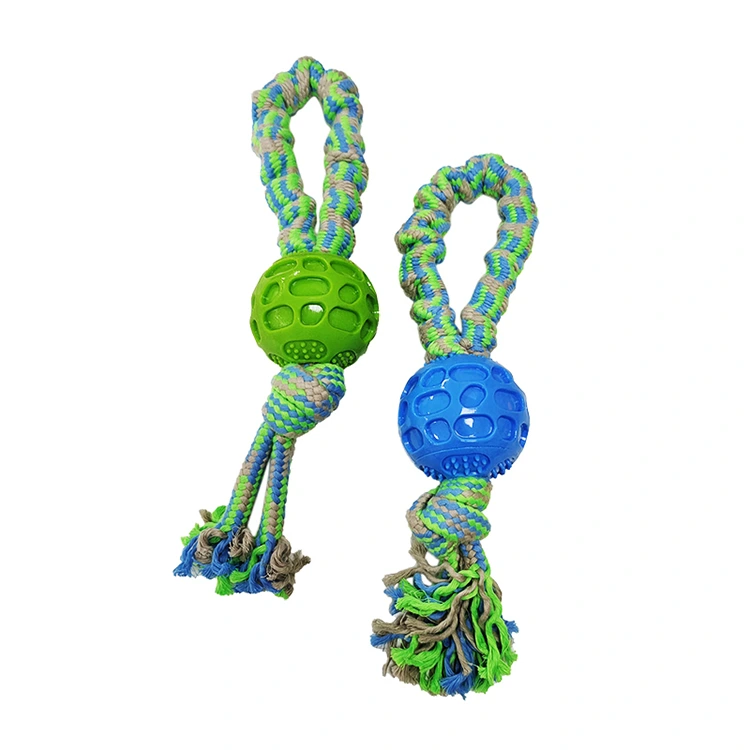 TPR Ball Elastic Touwspeeltjes voor huisdier